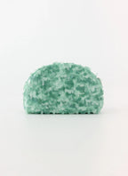 Shimmer Scene Clutch Bag - Turquoise