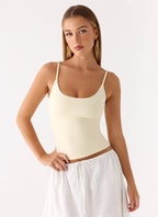 Blondie Tank Top - Yellow