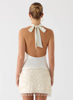 Malani Top - White