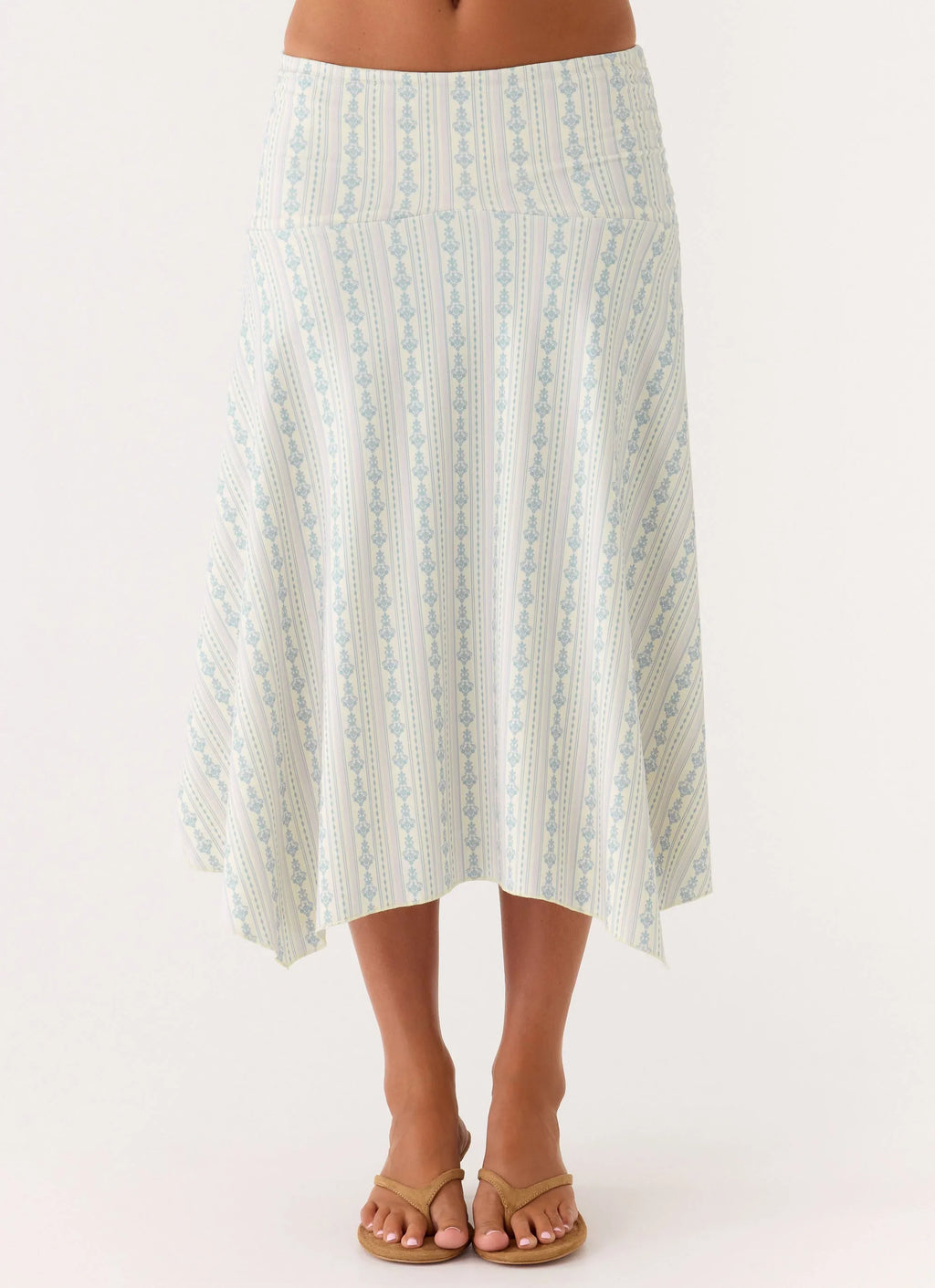 Katta Midi Skirt - Vintage Stripe