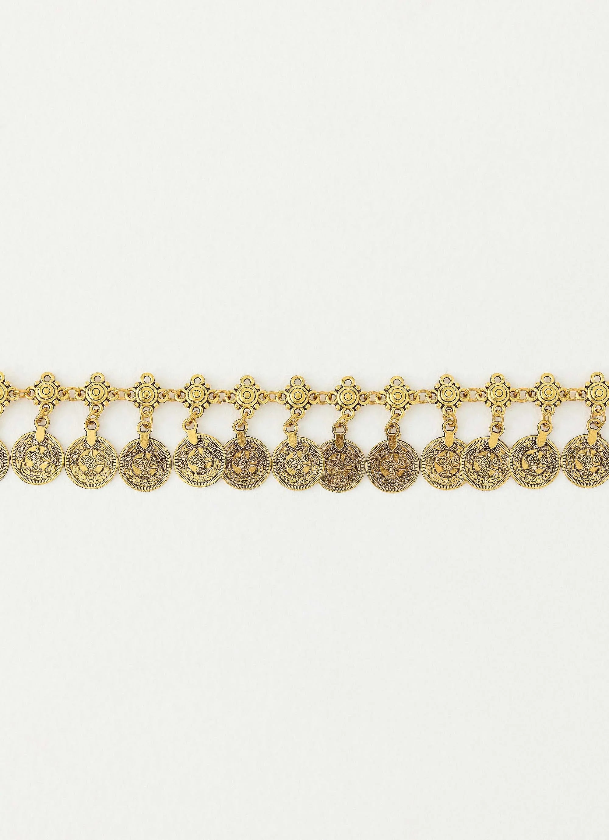 Feel Your Aura Belt - Gold