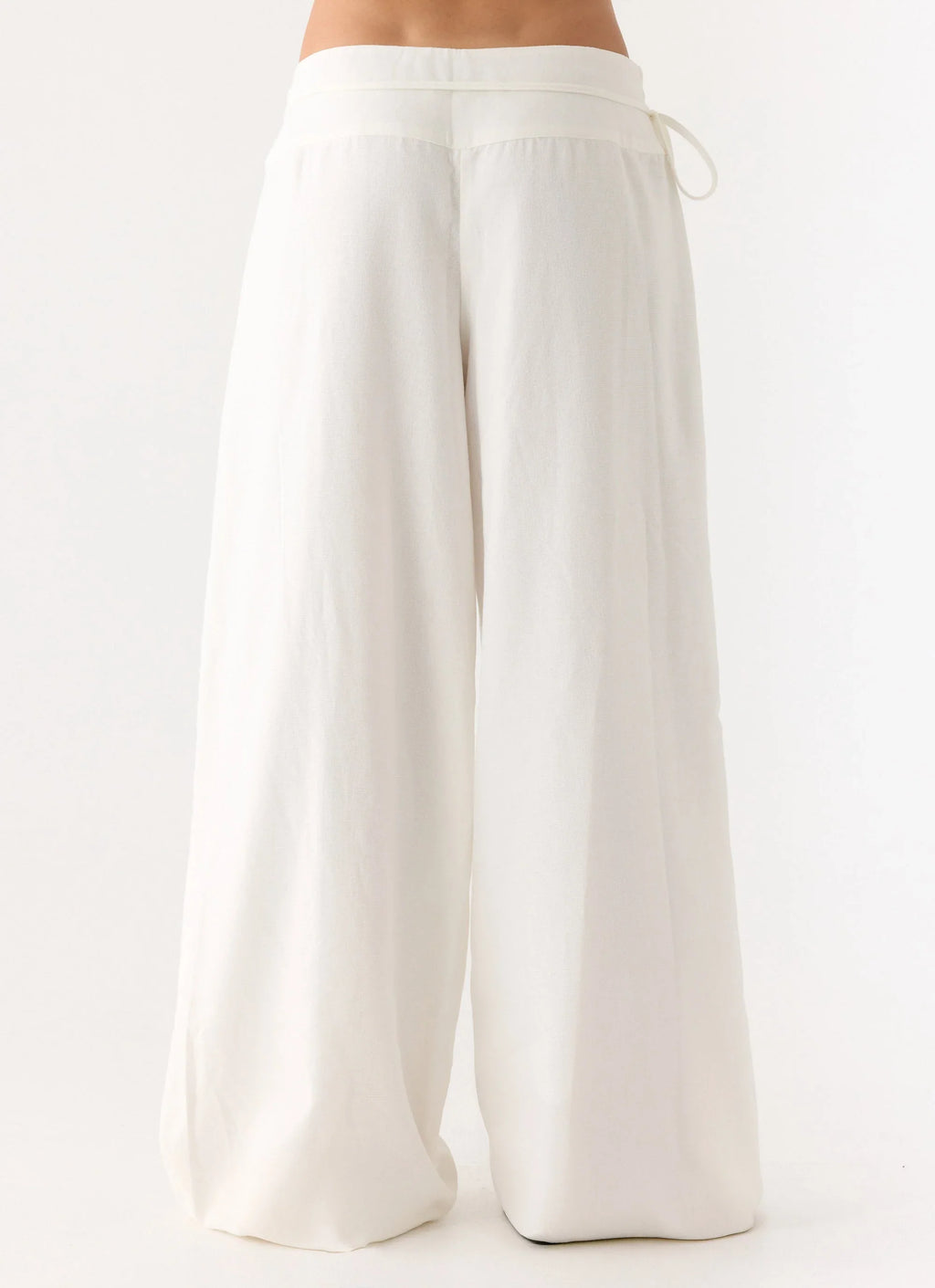 Isobel Linen Pants - White