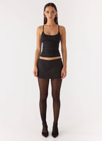 Icyln Diamonte 12 Denier Stockings - Black Multi Sparkle