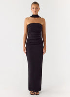 Libra Maxi Dress - Black