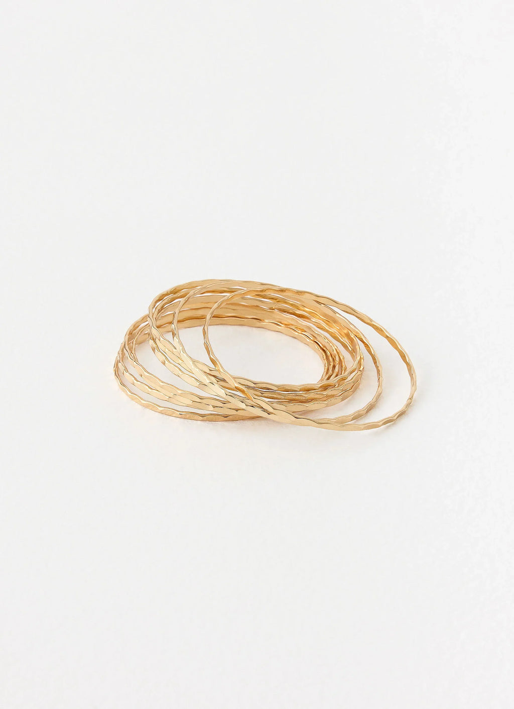 Trinket Bangles - Gold