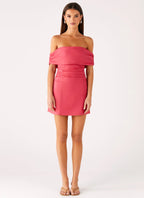Kierra Mini Dress - Coral