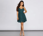 All The Trimmings Crochet Dress