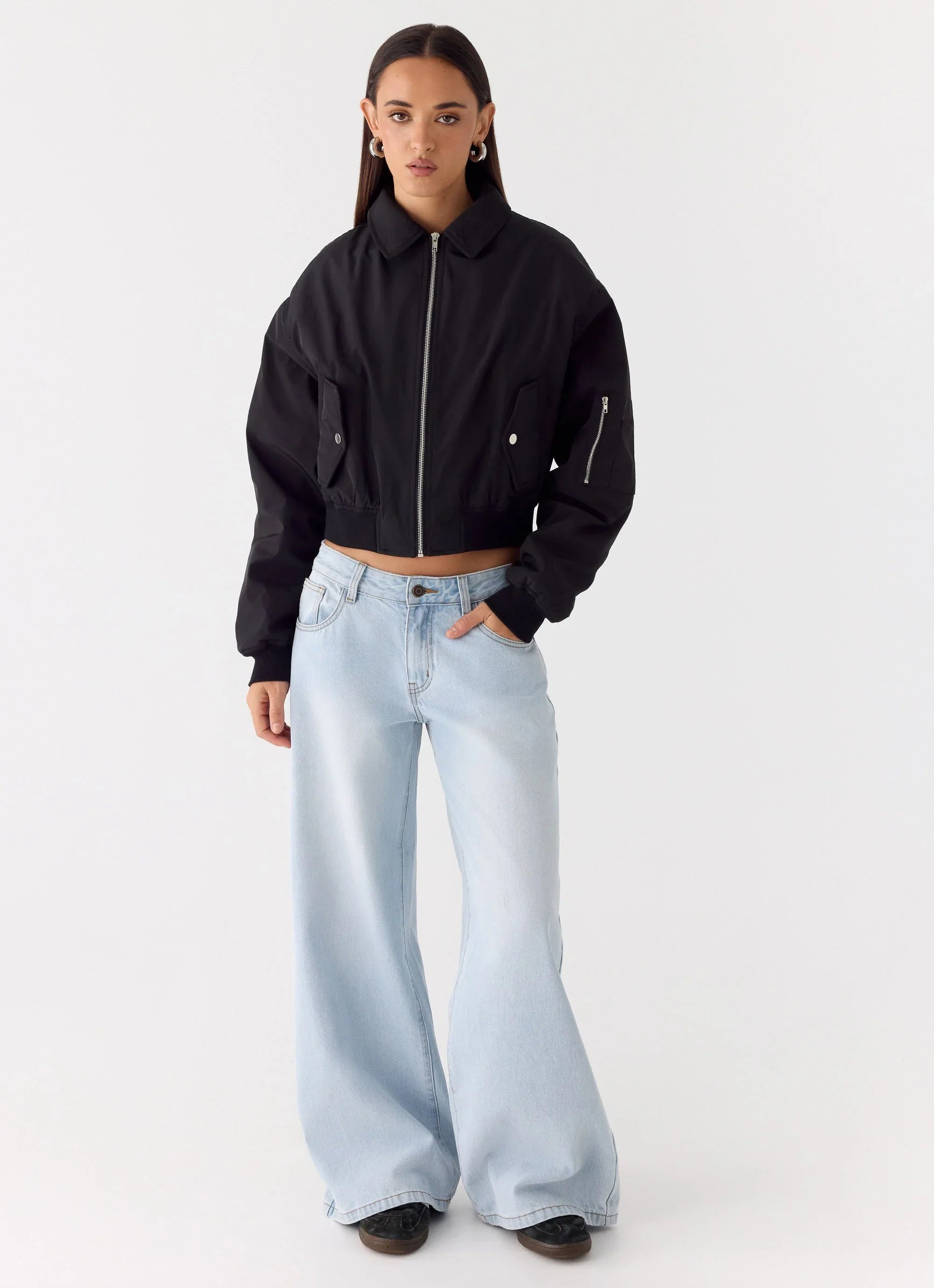 Jameson Bomber Jacket - Black