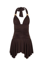 Use Somebody Mini Dress Chocolate