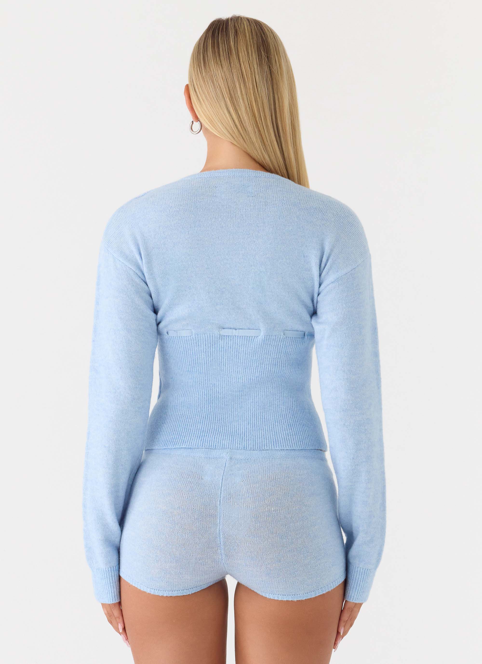 Evianna Mini Shorts - Blue