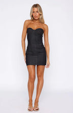On My Mind Mini Dress Indigo