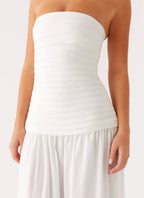 Tyrah Maxi Dress - White