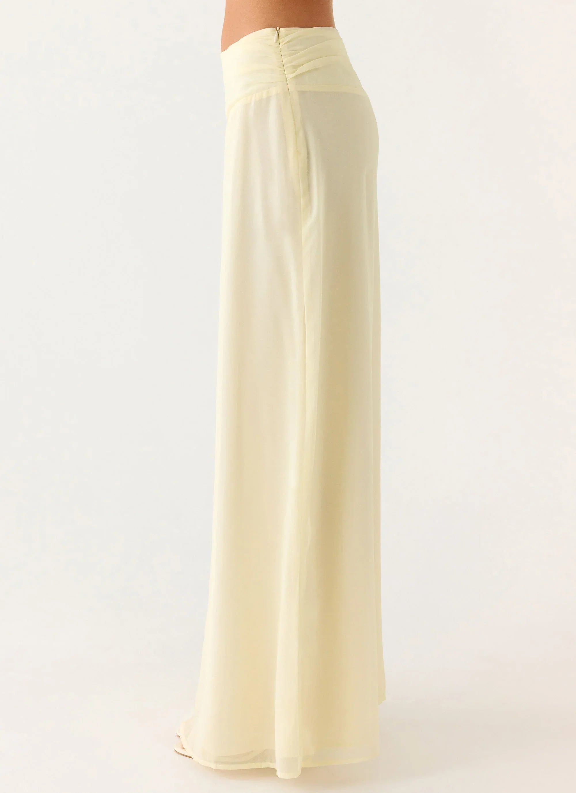 Blushing Bloom Maxi Skirt - Violet Blossom