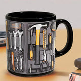 3D Print Mechanic Toolbox Set Mug, Ceramic Coffee Mug, Mechanic Toolbox Print Cup,Gifts for Men