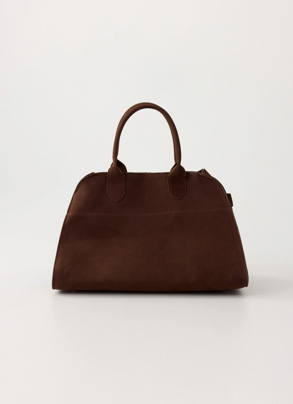 Twilight Drift Faux Suede Bag - Espresso