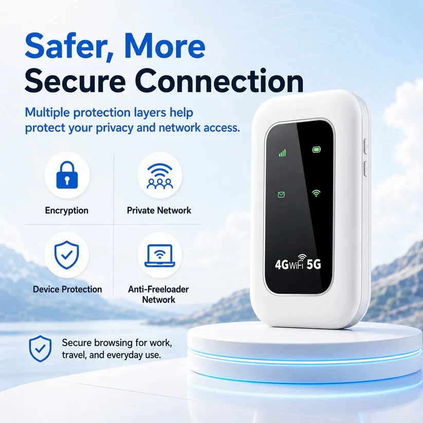 📶 2026 Pocket WiFi — Fast, Portable Internet for Travel, Work & Home Backup